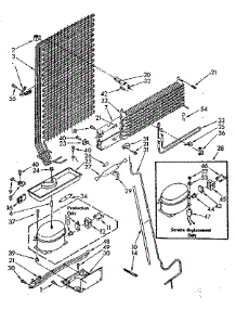 Unit Parts parts for Kenmore Refrigerator 106.8378570 (1068378570, 106 8378570) from AppliancePartsPros.com