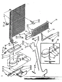 Unit Parts parts for Kenmore Refrigerator 106.8378750 (1068378750, 106 8378750) from AppliancePartsPros.com