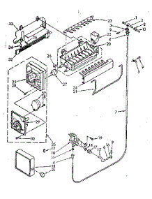 Icemaker Parts parts for Kenmore Refrigerator 106.8378794 (1068378794, 106 8378794) from AppliancePartsPros.com