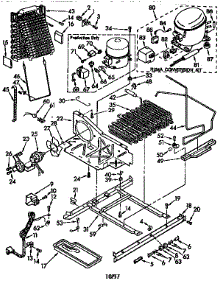 Unit Parts parts for Kenmore Refrigerator 106.8432422 (1068432422, 106 8432422) from AppliancePartsPros.com