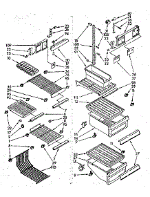 Liner Parts parts for Kenmore Refrigerator 106.8472471 (1068472471, 106 8472471) from AppliancePartsPros.com