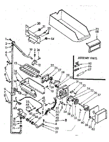 Icemaker Parts parts for Kenmore Refrigerator 106.8532620 (1068532620, 106 8532620) from AppliancePartsPros.com