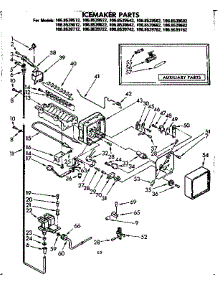 Icemaker Parts parts for Kenmore Refrigerator 106.8539562 (1068539562, 106 8539562) from AppliancePartsPros.com