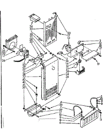 Air Flow Parts parts for Kenmore Refrigerator 106.8556730 (1068556730, 106 8556730) from AppliancePartsPros.com