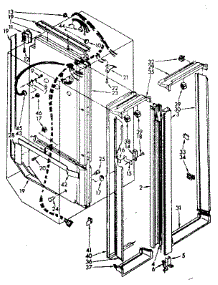 Breaker And Partition Parts parts for Kenmore Refrigerator 106.8556771 (1068556771, 106 8556771) from AppliancePartsPros.com