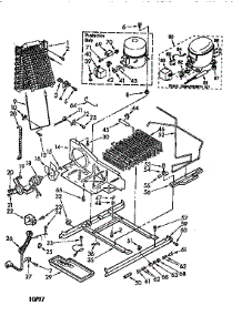 Unit Parts parts for Kenmore Refrigerator 106.8556771 (1068556771, 106 8556771) from AppliancePartsPros.com