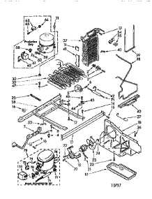 Unit Parts parts for Kenmore Refrigerator 106.8559211 (1068559211, 106 8559211) from AppliancePartsPros.com