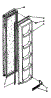 Freezer Interior Door Panel Parts
