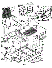 Unit Parts parts for Kenmore Refrigerator 106.8566771 (1068566771, 106 8566771) from AppliancePartsPros.com