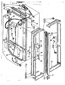 Breaker And Partition Parts parts for Kenmore Refrigerator 106.8566882 (1068566882, 106 8566882) from AppliancePartsPros.com