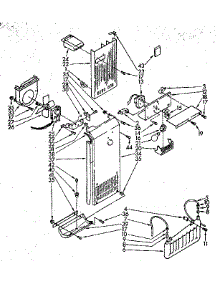 Air Flow Parts parts for Kenmore Refrigerator 106.8566882 (1068566882, 106 8566882) from AppliancePartsPros.com
