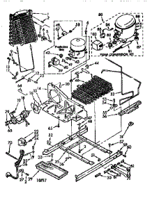 Unit Parts parts for Kenmore Refrigerator 106.8566882 (1068566882, 106 8566882) from AppliancePartsPros.com