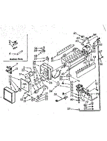 Icemaker Parts parts for Kenmore Refrigerator 106.8566882 (1068566882, 106 8566882) from AppliancePartsPros.com