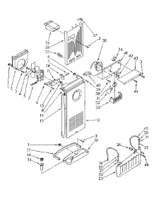 Air Flow Parts parts for Kenmore Refrigerator 106.8572830 (1068572830, 106 8572830) from AppliancePartsPros.com