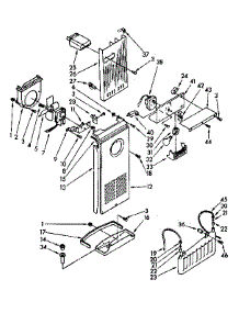 Air Flow Parts parts for Kenmore Refrigerator 106.8572831 (1068572831, 106 8572831) from AppliancePartsPros.com