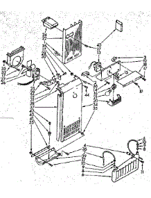 Air Flow Parts parts for Kenmore Refrigerator 106.8576973 (1068576973, 106 8576973) from AppliancePartsPros.com