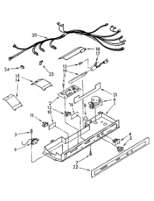 Control Parts parts for Kenmore Refrigerator 106.8582480 (1068582480, 106 8582480) from AppliancePartsPros.com