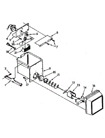 Freezer Interior Parts parts for Kenmore Refrigerator 106.8582760 (1068582760, 106 8582760) from AppliancePartsPros.com