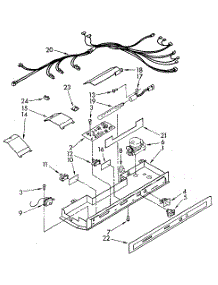 Control Parts parts for Kenmore Refrigerator 106.8582760 (1068582760, 106 8582760) from AppliancePartsPros.com