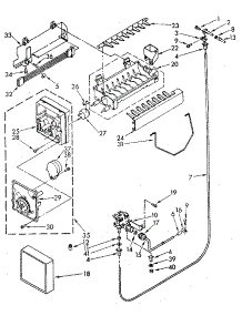 Icemaker Parts parts for Kenmore Refrigerator 106.8582760 (1068582760, 106 8582760) from AppliancePartsPros.com