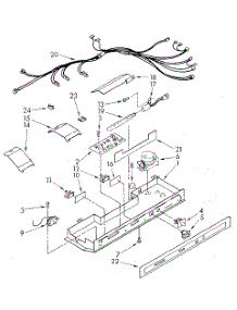Control parts for Kenmore Refrigerator 106.8582771 (1068582771, 106 8582771) from AppliancePartsPros.com