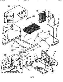 Unit parts for Kenmore Refrigerator 106.8590212 (1068590212, 106 8590212) from AppliancePartsPros.com