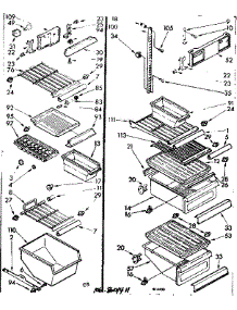 Liner Parts parts for Kenmore Refrigerator 106.8601441 (1068601441, 106 8601441) from AppliancePartsPros.com