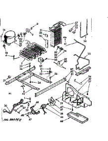 Unit Parts parts for Kenmore Refrigerator 106.8601441 (1068601441, 106 8601441) from AppliancePartsPros.com
