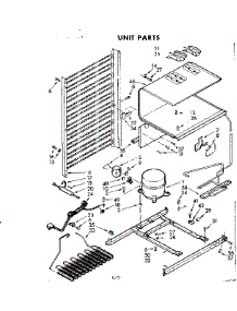 Unit Parts parts for Kenmore Refrigerator 106.8604360 (1068604360, 106 8604360) from AppliancePartsPros.com