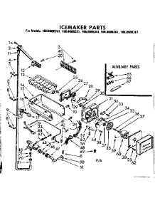 Icemaker Parts parts for Kenmore Refrigerator 106.8608321 (1068608321, 106 8608321) from AppliancePartsPros.com