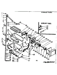 Icemaker Parts parts for Kenmore Refrigerator 106.8609591 (1068609591, 106 8609591) from AppliancePartsPros.com