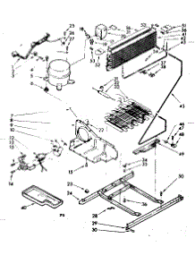Unit Parts parts for Kenmore Refrigerator 106.8617240 (1068617240, 106 8617240) from AppliancePartsPros.com