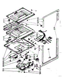 Compartment Separator & Control Parts parts for Kenmore Refrigerator 106.8617280 (1068617280, 106 8617280) from AppliancePartsPros.com