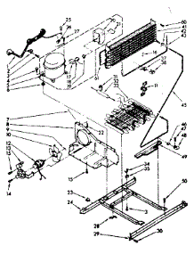 Unit Parts parts for Kenmore Refrigerator 106.8637710 (1068637710, 106 8637710) from AppliancePartsPros.com