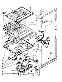 Compartment Separator And Control Parts parts for Kenmore Refrigerator 106.8638593 (1068638593, 106 8638593) from AppliancePartsPros.com