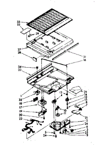 Compartment Separator And Control Parts parts for Kenmore Refrigerator 106.8648311 (1068648311, 106 8648311) from AppliancePartsPros.com