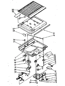Compartment Separator parts for Kenmore Refrigerator 106.8648422 (1068648422, 106 8648422) from AppliancePartsPros.com