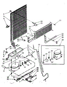 Unit Parts parts for Kenmore Refrigerator 106.8648425 (1068648425, 106 8648425) from AppliancePartsPros.com