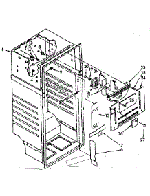 Liner Parts parts for Kenmore Refrigerator 106.8656360 (1068656360, 106 8656360) from AppliancePartsPros.com