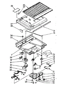 Compartment Separator And Control Parts parts for Kenmore Refrigerator 106.8658270 (1068658270, 106 8658270) from AppliancePartsPros.com
