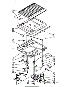 Compartment Separator And Control Parts parts for Kenmore Refrigerator 106.8668130 (1068668130, 106 8668130) from AppliancePartsPros.com