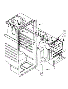 Liner Parts parts for Kenmore Refrigerator 106.8668137 (1068668137, 106 8668137) from AppliancePartsPros.com