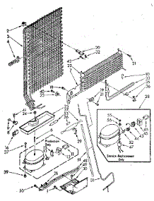 Unit Parts parts for Kenmore Refrigerator 106.8668884 (1068668884, 106 8668884) from AppliancePartsPros.com