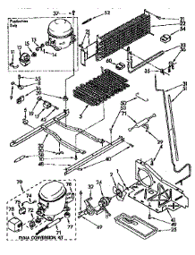 Unit Parts parts for Kenmore Refrigerator 106.8670633 (1068670633, 106 8670633) from AppliancePartsPros.com
