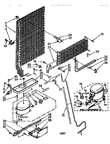 Unit Parts parts for Kenmore Refrigerator 106.8678404 (1068678404, 106 8678404) from AppliancePartsPros.com