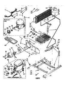 Unit Parts parts for Kenmore Refrigerator 106.8678770 (1068678770, 106 8678770) from AppliancePartsPros.com