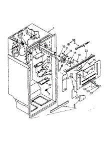 Liner Parts parts for Kenmore Refrigerator 106.8680630 (1068680630, 106 8680630) from AppliancePartsPros.com