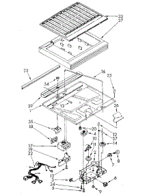 Compartment Separator parts for Kenmore Refrigerator 106.8690386 (1068690386, 106 8690386) from AppliancePartsPros.com