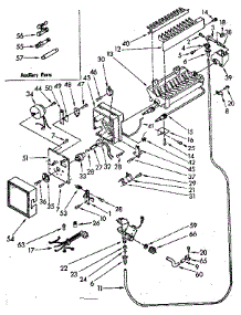 Icemaker Parts parts for Kenmore Refrigerator 106.8730572 (1068730572, 106 8730572) from AppliancePartsPros.com