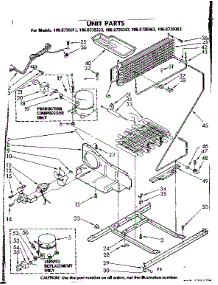 Unit Parts parts for Kenmore Refrigerator 106.8739323 (1068739323, 106 8739323) from AppliancePartsPros.com